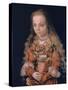 A Princess of Saxony, C1517-Lucas Cranach the Elder-Stretched Canvas