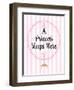 A Princess Sleeps Here-Bella Dos Santos-Framed Premium Giclee Print