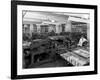 A Print Room, Mexborough, South Yorkshire, 1959-Michael Walters-Framed Photographic Print