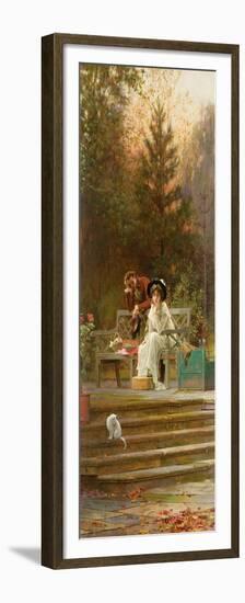 A Prior Attachment, 1882-Marcus Stone-Framed Premium Giclee Print