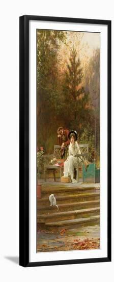 A Prior Attachment, 1882-Marcus Stone-Framed Premium Giclee Print