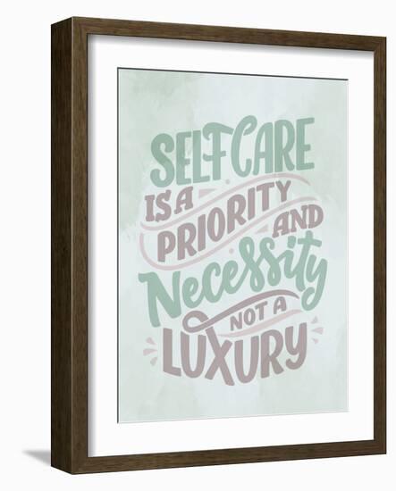 A Priority-Kimberly Allen-Framed Art Print