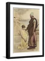 A Prisoner of Spear and Arrows-Philip Hermogenes Calderon-Framed Giclee Print