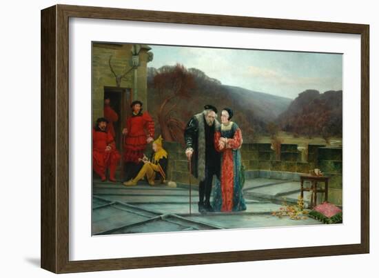 A Prisoner of the State, 1885-Walter Dendy Sadler-Framed Giclee Print