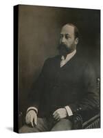 A private portrait of King Edward VII, c1890 (1911)-W&D Downey-Stretched Canvas