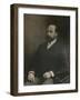 A private portrait of King Edward VII, c1890 (1911)-W&D Downey-Framed Photographic Print