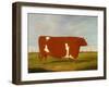 A Prize Bull standing in a Landscape, 1812-Thomas Weaver-Framed Giclee Print