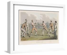 A Prize Fight-null-Framed Art Print