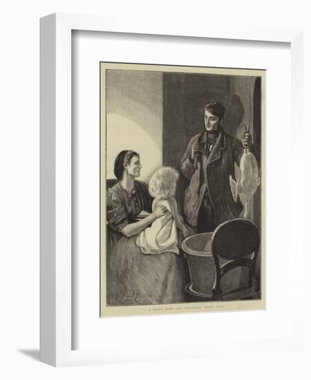 A Prize from the Christmas Goose Club-Sir James Dromgole Linton-Framed Giclee Print