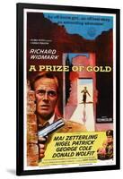 A Prize of Gold, Richard Widmark, 1955-null-Framed Art Print