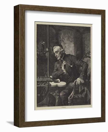 A Problem-null-Framed Giclee Print