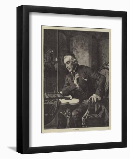 A Problem-null-Framed Giclee Print