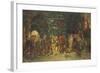 A Procession, C.1880-Adolphe Joseph Thomas Monticelli-Framed Giclee Print