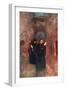 A Procession in the Catacomb of Callistus-Alberto Pisa-Framed Giclee Print