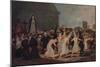 A Procession of Flagellants', 1812-1819 (1939)-Francisco Goya-Mounted Giclee Print