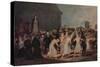 A Procession of Flagellants', 1812-1819 (1939)-Francisco Goya-Stretched Canvas