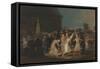 A Procession of Flagellants-Francisco de Goya-Framed Stretched Canvas