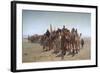 A Procession of Pilgrims on their Way to Mecca, 1861-Léon Adolphe Auguste Belly-Framed Giclee Print