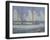 A Procession of Yachts-Philip Wilson Steer-Framed Giclee Print