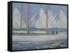 A Procession of Yachts-Philip Wilson Steer-Framed Stretched Canvas