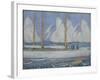 A Procession of Yachts-Philip Wilson Steer-Framed Giclee Print