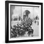 A Procession Passing Through the Delhi Gate, Lahore, Pakistan, 1913-HD Girdwood-Framed Giclee Print