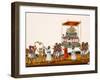 A Procession, Possibly for Muharram in South India, from Thanjavur, India-null-Framed Giclee Print