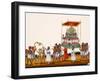 A Procession, Possibly for Muharram in South India, from Thanjavur, India-null-Framed Giclee Print