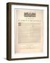 A Proclamation, 1763-null-Framed Giclee Print