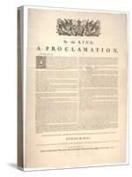 A Proclamation, 1763-null-Stretched Canvas