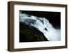 A Professional Kayaker on Bz Falls on the White Salmon River in Washington-Bennett Barthelemy-Framed Photographic Print