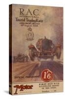 A Programme for the Rac International Tourist Trophy Race, Belfast, Northern Ireland, 1929-null-Stretched Canvas