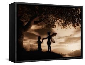 A Promise-Julie Fain-Framed Stretched Canvas