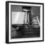 A Proofing Press with Plates at the White Rose Press, Mexborough, South Yorkshire, 1968-Michael Walters-Framed Photographic Print