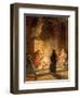 A prophet of God denounces the idolatry of Jeroboam - Bible-William Brassey Hole-Framed Giclee Print