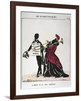 A Propos De La Crise Monetaire, 1871-Moloch-Framed Giclee Print