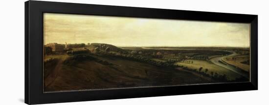 A Prospect from Richmond Hill towards the West-Leonard Knyff-Framed Giclee Print