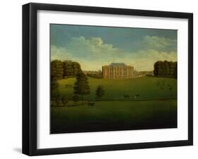 A Prospect of Gautby Hall, Lincolnshire from Across the Lake, 1760-English-Framed Giclee Print