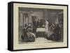 A Protestant Wedding in Alsace-Gustave Brion-Framed Stretched Canvas