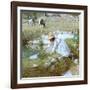 A Provencal Stream, C.1903-Henry Herbert La Thangue-Framed Giclee Print