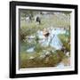 A Provencal Stream, C.1903-Henry Herbert La Thangue-Framed Giclee Print