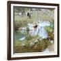 A Provencal Stream, C.1903-Henry Herbert La Thangue-Framed Giclee Print