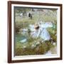 A Provencal Stream, C.1903-Henry Herbert La Thangue-Framed Giclee Print