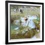 A Provencal Stream, C.1903-Henry Herbert La Thangue-Framed Giclee Print