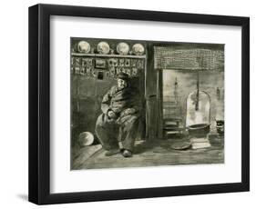 A Provincial Interior-Mortimer Ludington Menpes-Framed Giclee Print