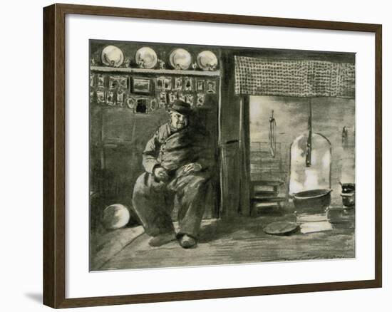 A Provincial Interior-Mortimer Ludington Menpes-Framed Giclee Print