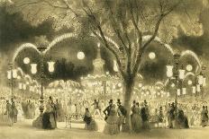 The Mabile Ball, the Champs Elysees-A Provost-Laminated Giclee Print