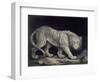 A Prowling Tiger (Pencil on Paper)-Elizabeth Pringle-Framed Premium Giclee Print