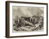 A Prussian Battery before Paris-null-Framed Giclee Print