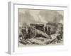 A Prussian Battery before Paris-null-Framed Giclee Print